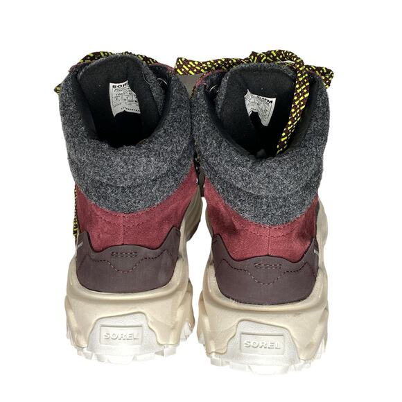 Sorel Women's Kinetic Breakthru Conquest Waterproof Sneaker Boots High Top 6 - Picture 4 of 8
